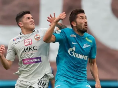 Méndez arrancó de la partida en la caída de su CSKA ante el Zenit