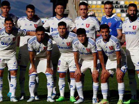 La formación de la U para enfrentar a Curico Unido