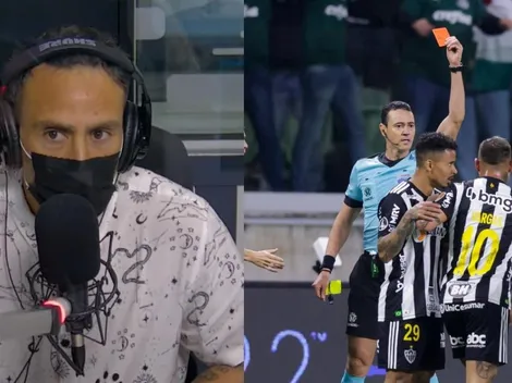 Mago Valdivia respalda a Edu Vargas por su expulsión y le a da Wilmar Roldán