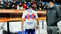 Mauricio Isla se le salió la cadena y encaró con todo el barrio a rival de O'Higgin