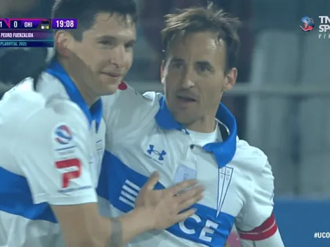 Video | Fuenzalida pone en ventaja a la UC ante O'Higgins