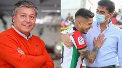 Yáñez le tira flores a Palestino.