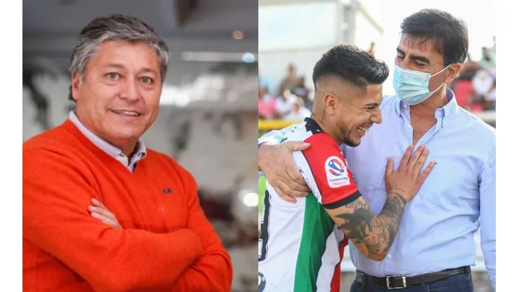 Yáñez le tira flores a Palestino.
