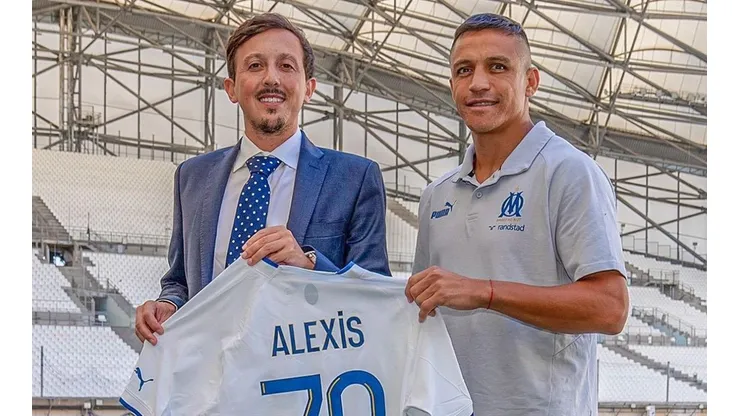 Alexis Sánchez podría vivir su debut con la camiseta del Marsella.