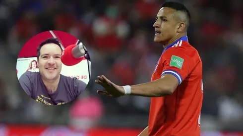 Caamaño repasó a Alexis Sánchez.