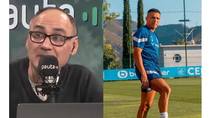 El periodista comentó los dichos de Alexis Sánchez tras su llegada al Marsella