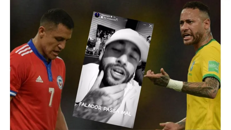 El enigmatico mensaje de Neymar que podría ser para Alexis Sánchez