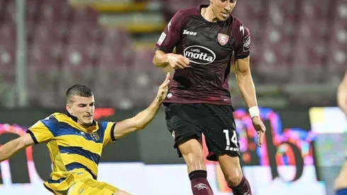 Diego Valencia y la Salernitana dicen adios a la Copa Italia