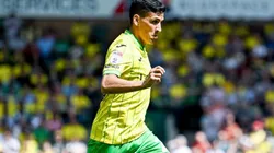 Marcelino Núñez tuvo su debut con la camiseta del Norwich