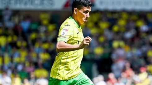 Marcelino Núñez tuvo su debut con la camiseta del Norwich