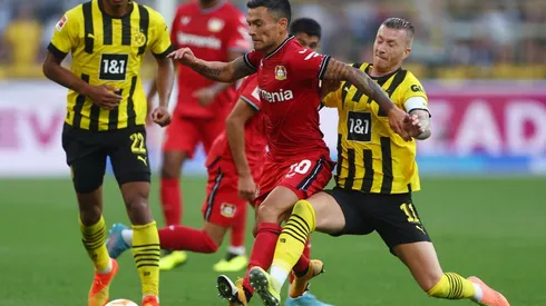 Aránguiz fue parte de la caída del Leverkusen ante el Dortmund