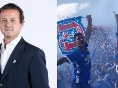 Director de Azul Azul le pide perdón a los hinchas de la U por el momento del club