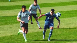 Universidad de Chile y Colo Colo protagonizan el Superclásico del fútbol chileno.