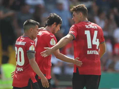 Aránguiz anota en el Leverkusen, pero no le alcanza en la Copa de Alemania