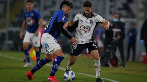 Barticciotto le pone la película clara a Bouzat en Colo Colo.