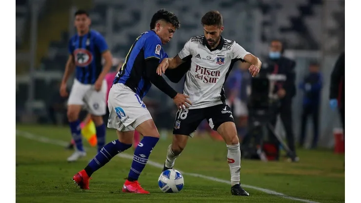 Barticciotto le pone la película clara a Bouzat en Colo Colo.