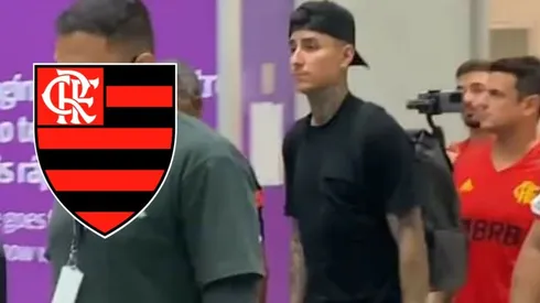 Erick Pulgar aterrizó en Brasil para ser nuevo jugador del Flamengo