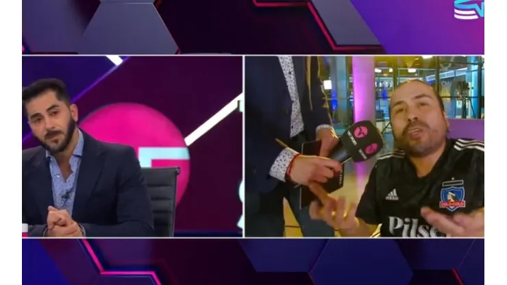 El representante albo en el programa televisivo y el ídolo azul se dieron con todo en la previa al Superclásico