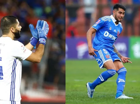 Johhny Herrera le entrega las llaves del barco azul a Emmanuel Ojeda