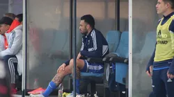 Nery Domínguez se lesionó ante O'Higgins y es duda en la U ante Colo Colo