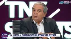 Schiappacasse apunta en contra de la dirigencia de la U.