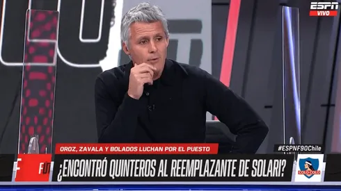 Méndez le resta méritos a los triunfos de Colo Colo.