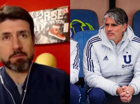 Eguiluz y su crítica a los jugadores de la U: "No tocan la pelota, están escondidos"
