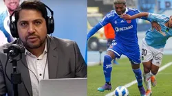 Herrera se mostró ofuscado por el presente de la U.