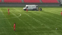 ¡Basta! Partido entre La Calera y Unión Española sufre falta de ambulancia.