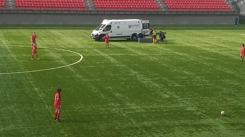 ¡Basta! Partido entre La Calera y Unión Española sufre falta de ambulancia.