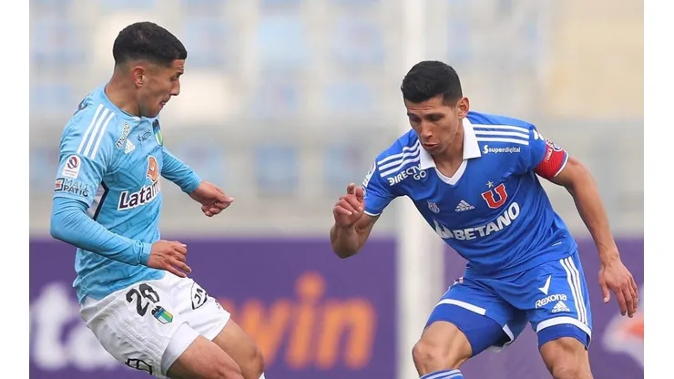 Israel Poblete fue el capitán de la U en Rancagua.