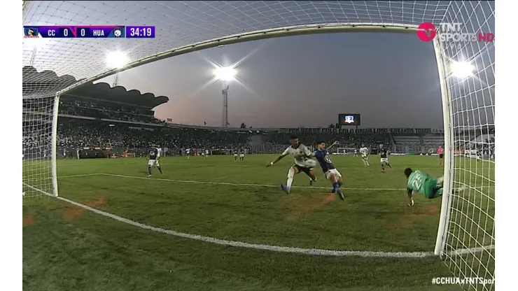 Video: El gol anulado por el VAR a Lucero y que evita el triunfo de Colo Colo.