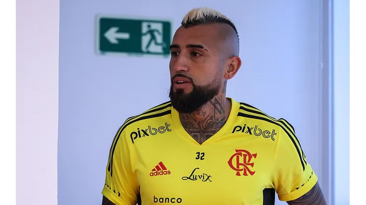 Vidal podría tener su tan ansiado debut con Flamengo.
