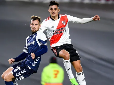 El "punzante" Pablo Solari saca aplausos en su debut por River Plate