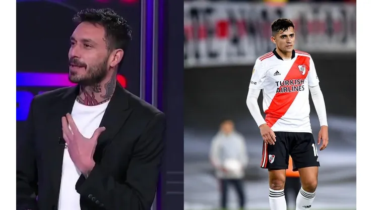 Pinilla derramó alguna lágrima al ver al Pibe en River.