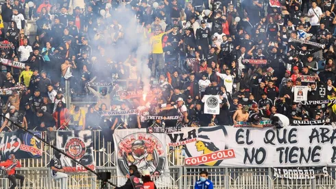 Los hinchas de Colo Colo provocaron nuevamente desmanes.