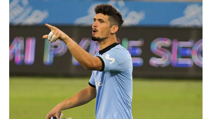 El portero de la UC se refirió a la situación del delantero con el club