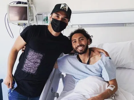 Cuevas es operado con éxito en UC y recibe una gran visita