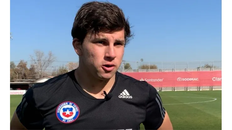 Gonzalo Tapia habló sobre sus entrenamientos en La Roja