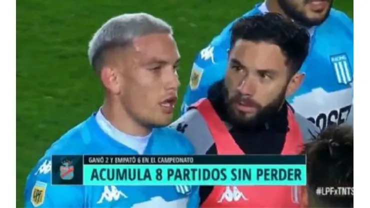 Eugenio Mena y Enzo Copetti casi se van a las manos