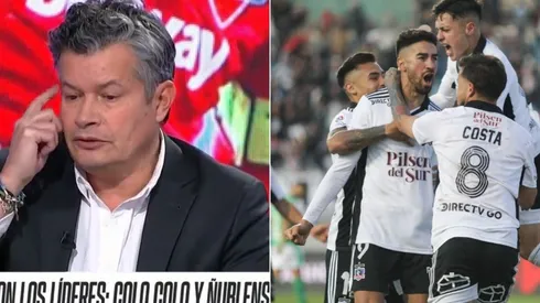 Felipe Bianchi llena de flores a Colo Colo