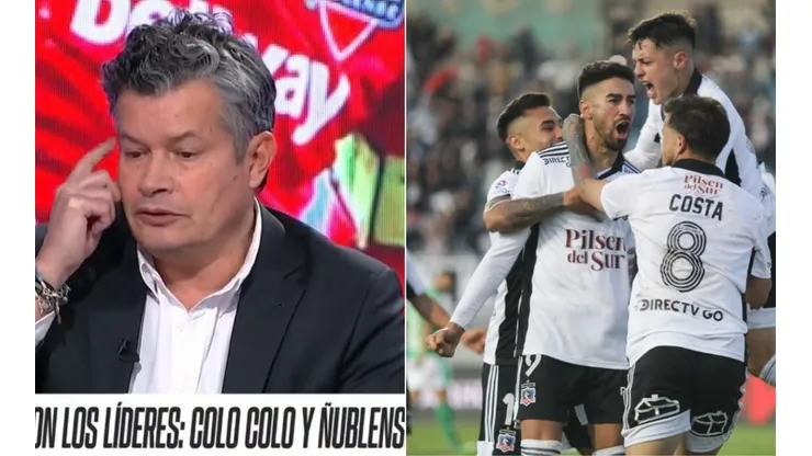 Felipe Bianchi llena de flores a Colo Colo