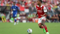 Gabriel Jesús en el amistoso frente a Everton