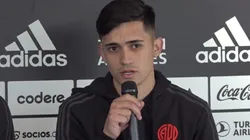 Pablo Solari fue presentado en esta jornada ante los medios de comunicación