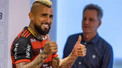Arturo Vidal fue presentado de manera oficial en Flamengo