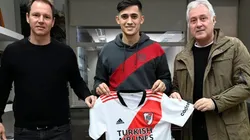 River Plate anunció a Pablo Solari en sus redes sociales.