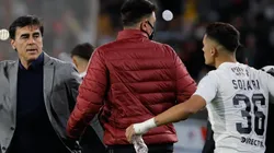 El técnico albo recordó la llegada del Pibe al Cacique tras su despedida para irse a River
