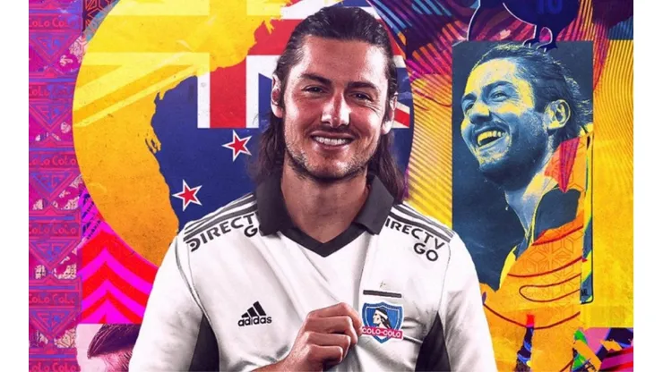 Marco Rojas fue oficializado como nuevo jugador de Colo Colo