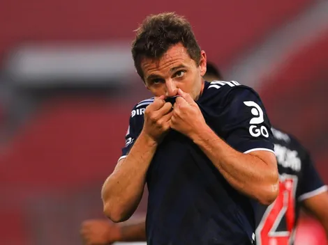 Montillo recuerda con cariño su paso por la U: "Mi carrera empezó ahí"