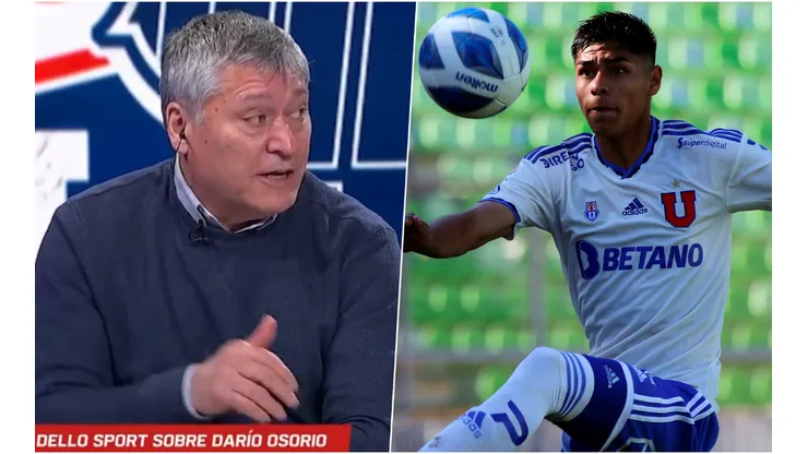 Yáñez se sincera que Osorio salga de la U para crecer como futbolista.